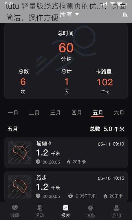 lutu 轻量版线路检测页的优点：页面简洁，操作方便