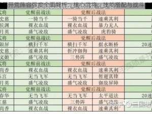 三国志平民开荒阵容强度全面解析：核心武将、技能搭配与战斗表现一览表