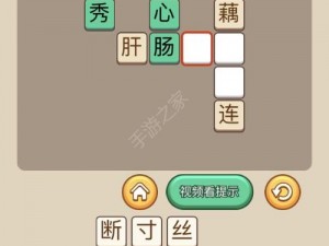 《探寻成语智慧：小秀才774关答案揭秘》