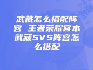 王者荣耀宫本武藏5V5阵容搭配攻略：策略解析与英雄组合建议