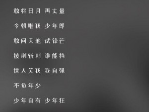 抖音岁月：十六岁的少年心境之曲 —— 当我还是十六岁的小男孩的歌