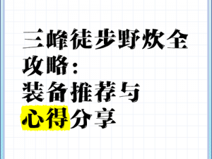 部落与弯刀圣灵卫士装备优选指南：探索最佳装备搭配助力战斗胜利