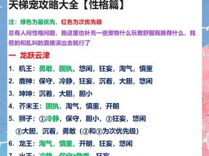 关于天天炫斗中不可或缺的低阶宠物深度解析与盘点