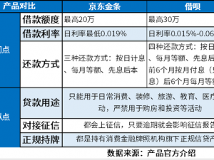 借呗与金条对比：哪个借款方案更划算？