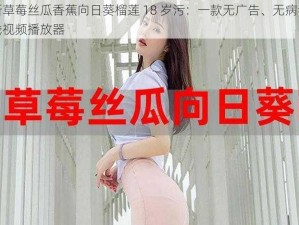 最新草莓丝瓜香蕉向日葵榴莲 18 岁污：一款无广告、无病毒的在线视频播放器