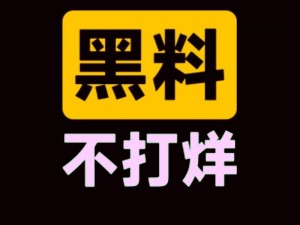 热点黑料吃瓜不打烊,热点黑料吃瓜不打烊，带你揭秘娱乐圈的那些事