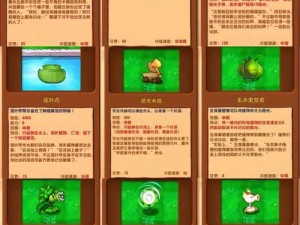 PVZ杂交版迷你游戏：坚果艺术攻略指南——闯关秘技大解密