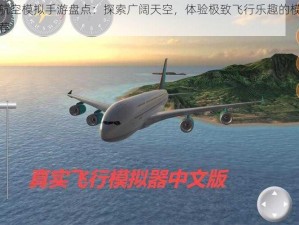 趣味航空模拟手游盘点：探索广阔天空，体验极致飞行乐趣的模拟游戏推荐