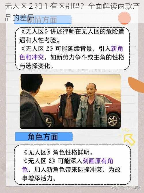 无人区 2 和 1 有区别吗？全面解读两款产品的差异