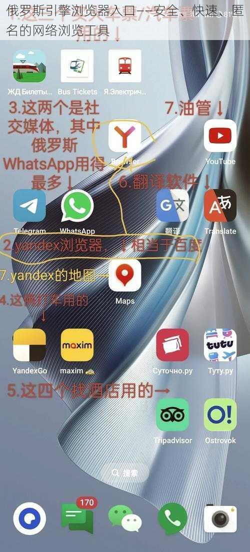 俄罗斯引擎浏览器入口——安全、快速、匿名的网络浏览工具