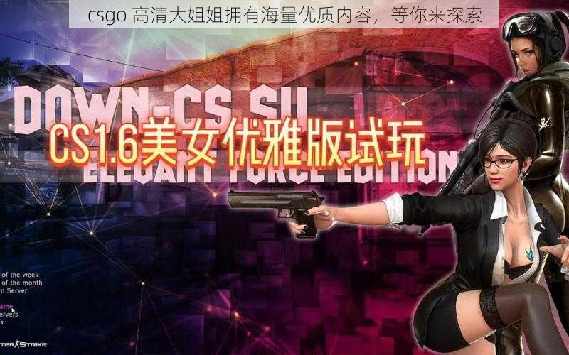 csgo 高清大姐姐拥有海量优质内容，等你来探索