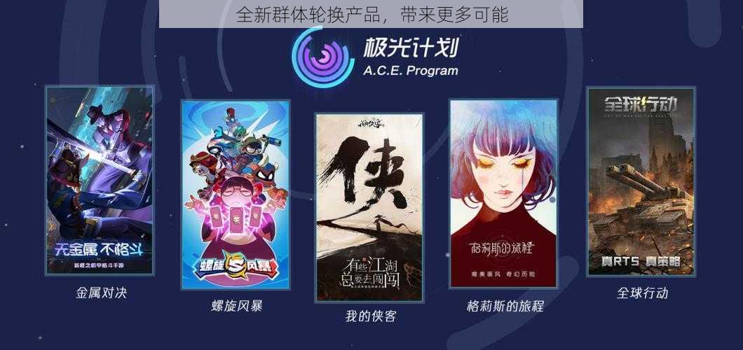 全新群体轮换产品，带来更多可能