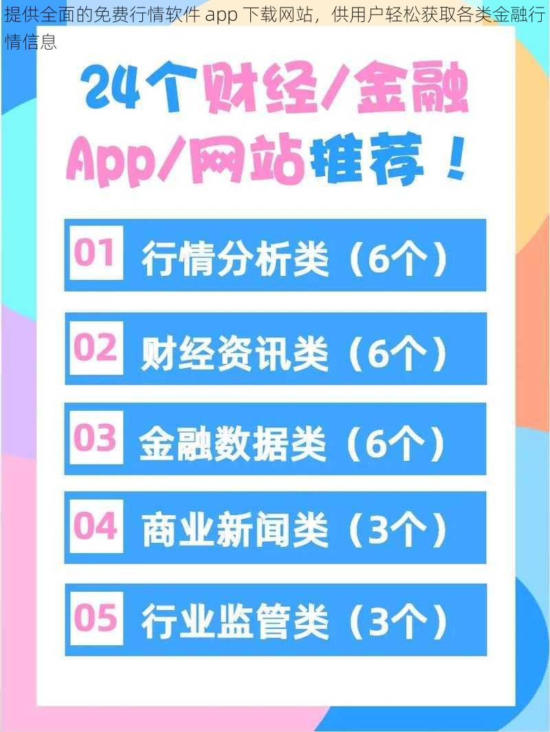 提供全面的免费行情软件 app 下载网站，供用户轻松获取各类金融行情信息
