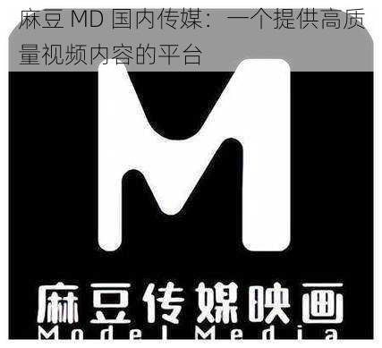 麻豆 MD 国内传媒：一个提供高质量视频内容的平台