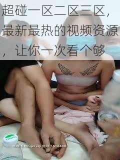 超碰一区二区三区，最新最热的视频资源，让你一次看个够