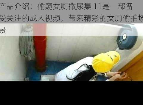 产品介绍：偷窥女厕撒尿集 11是一部备受关注的成人视频，带来精彩的女厕偷拍场景