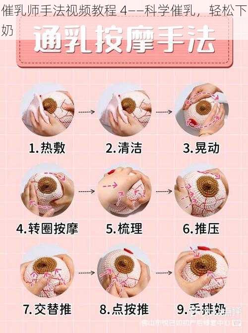 催乳师手法视频教程 4——科学催乳，轻松下奶