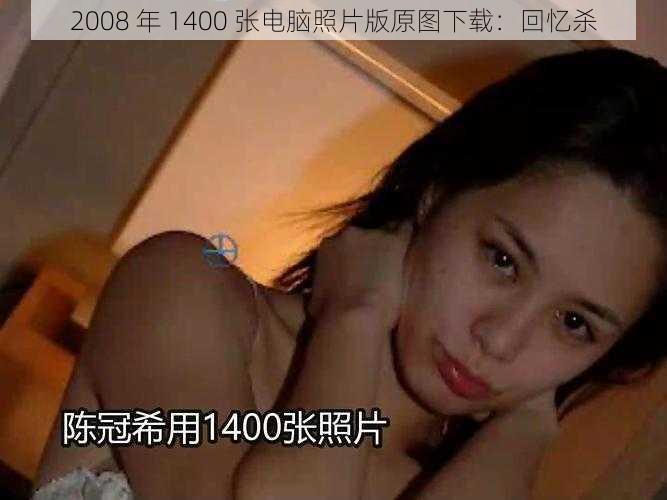 2008 年 1400 张电脑照片版原图下载：回忆杀