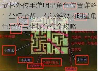 武林外传手游明星角色位置详解：坐标全览，揭秘游戏内明星角色定位与坐标分布全攻略