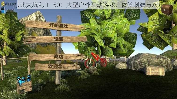 东北大坑乱 1—50：大型户外互动游戏，体验刺激与欢乐