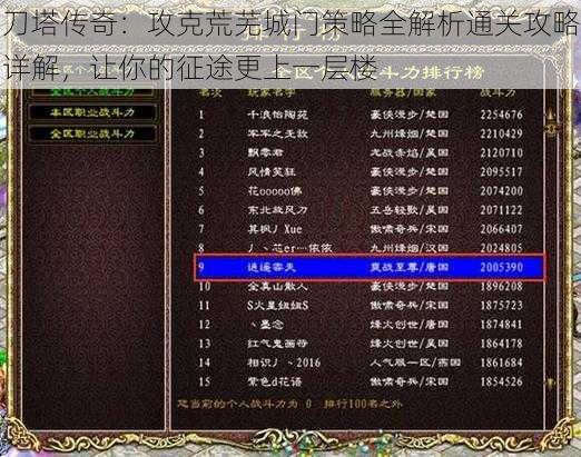 刀塔传奇：攻克荒芜城门策略全解析通关攻略详解，让你的征途更上一层楼