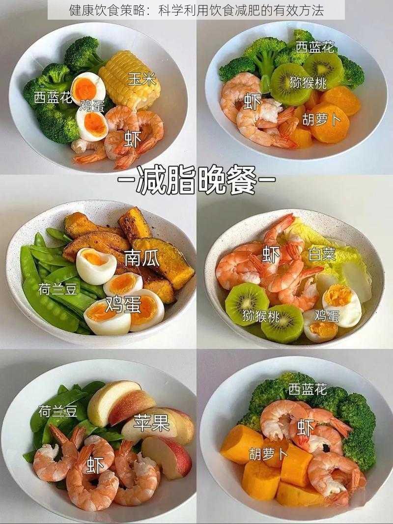 健康饮食策略：科学利用饮食减肥的有效方法