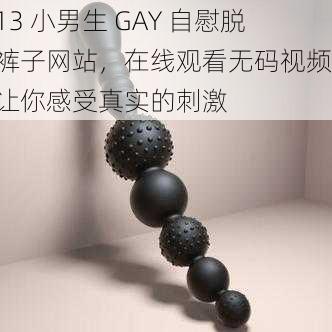 13 小男生 GAY 自慰脱裤子网站，在线观看无码视频，让你感受真实的刺激