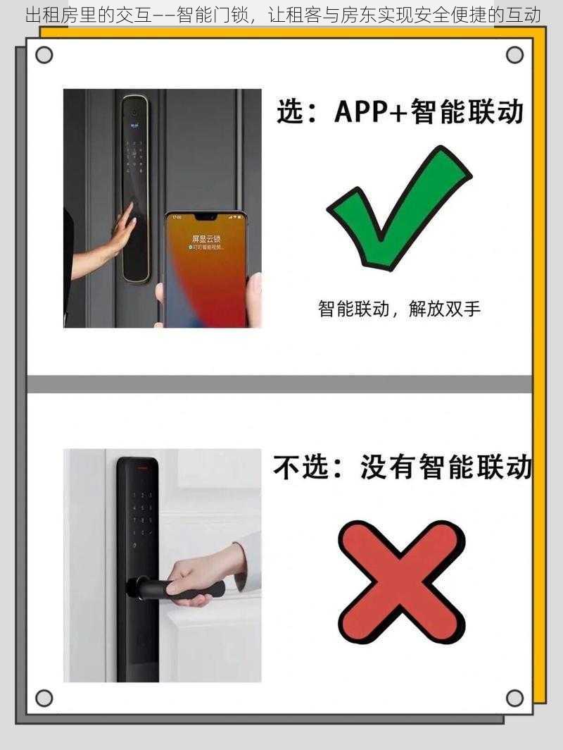 出租房里的交互——智能门锁，让租客与房东实现安全便捷的互动