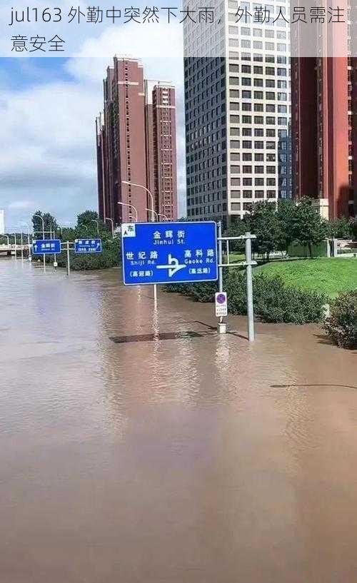 jul163 外勤中突然下大雨，外勤人员需注意安全