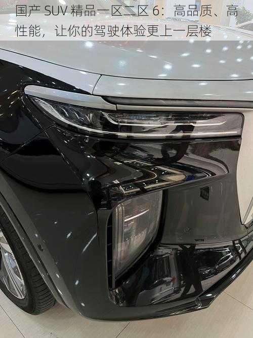 国产 SUV 精品一区二区 6：高品质、高性能，让你的驾驶体验更上一层楼