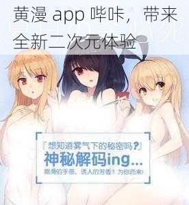 黄漫 app 哔咔，带来全新二次元体验