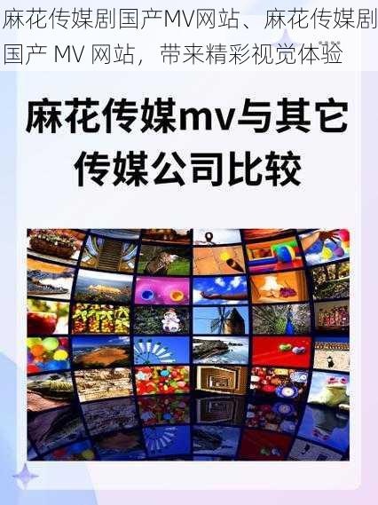 麻花传媒剧国产MV网站、麻花传媒剧国产 MV 网站，带来精彩视觉体验