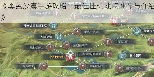 《黑色沙漠手游攻略：最佳挂机地点推荐与介绍》