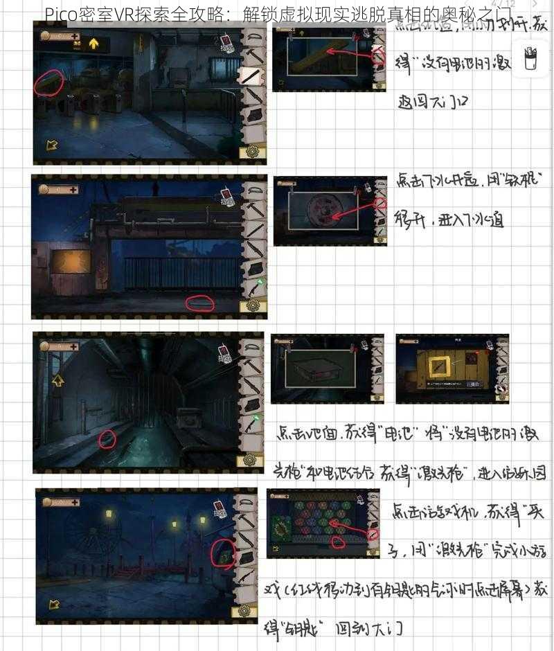 Pico密室VR探索全攻略：解锁虚拟现实逃脱真相的奥秘之门