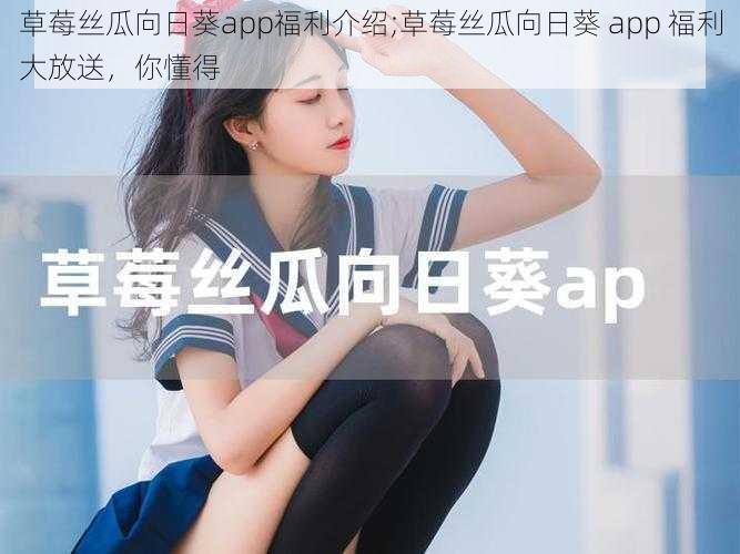 草莓丝瓜向日葵app福利介绍;草莓丝瓜向日葵 app 福利大放送，你懂得