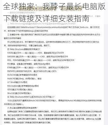 全球独家：我脖子最长电脑版下载链接及详细安装指南