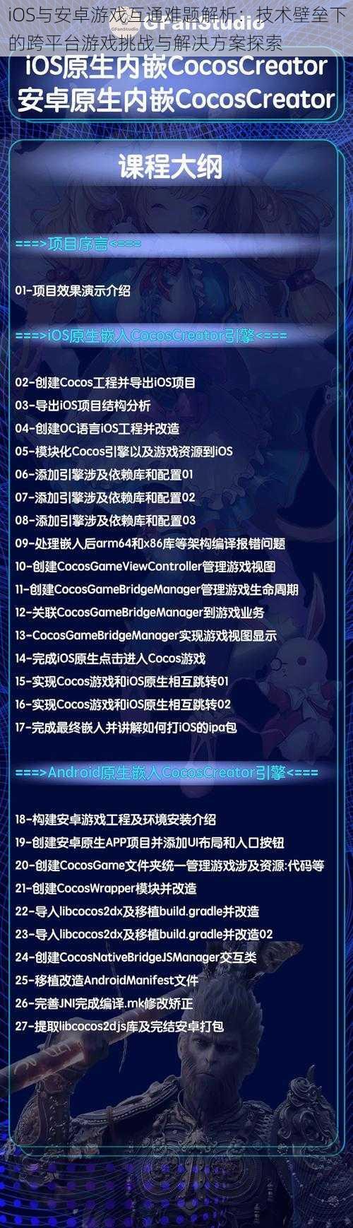 iOS与安卓游戏互通难题解析：技术壁垒下的跨平台游戏挑战与解决方案探索