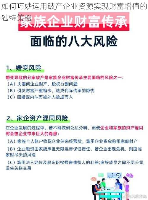 如何巧妙运用破产企业资源实现财富增值的独特策略